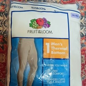 NWT Men's Thermal Bottom 1 pair size 2x